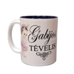 Puodelis “Tėvelis (su vardu)”