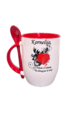 Puodelis "Tobula draugytė (su vardu1)"