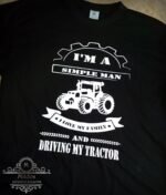 Marškinėliai "I'm a simple man"