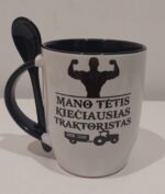 Puodelis "Tėtis traktoristas"