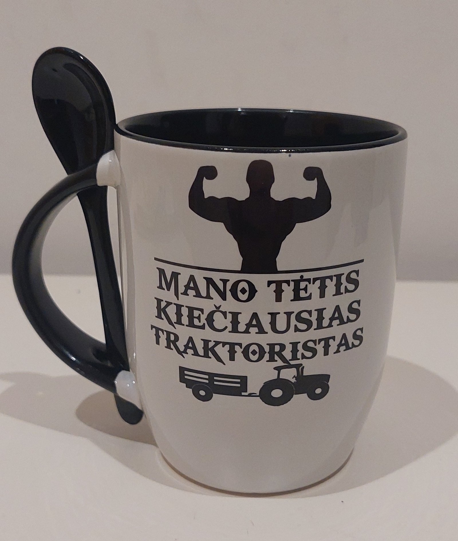 traktoristastetis.jpg Puodelis "Tėtis traktoristas" - Image 1