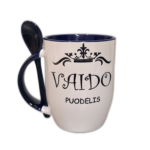 Puodelis "Vardinis (su karūna)"