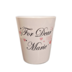 Vazonėlis "Su Jūsų norimu tekstu (anglų k.)"