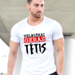 Marškinėliai "Velniškai geras tėtis"