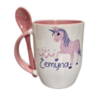 Puodelis "Su vienaragiu"