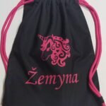 Sportinis krepšys "Vardinė (vienaragis)"