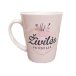 Latte puodelis "Visažistė (su vardu)"