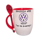 Puodelis "Visi svajoja apie Volkswagen"