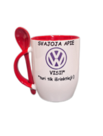 Puodelis "Visi svajoja apie Volkswagen"