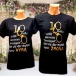 Marškinėliai "Surišti lenciūgais"