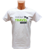 Marškinėliai "Work hard travel harder (anglų k.)" (Kopija)
