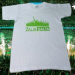 Vaikiški marškinėliai "Žalia balta"