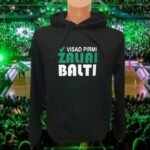 Džemperis "Žaliai balti - visad pirmi! (vyriškas)"