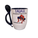 Puodelis "Būk kaip žmogus voras"