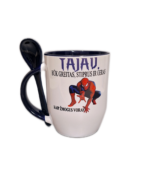 Puodelis "Būk kaip žmogus voras"