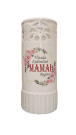 Vaza "Žydinti mama (su vardais)"