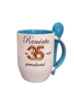 Puodelis “Su gimtadieniu (su vardu)” - Image 2