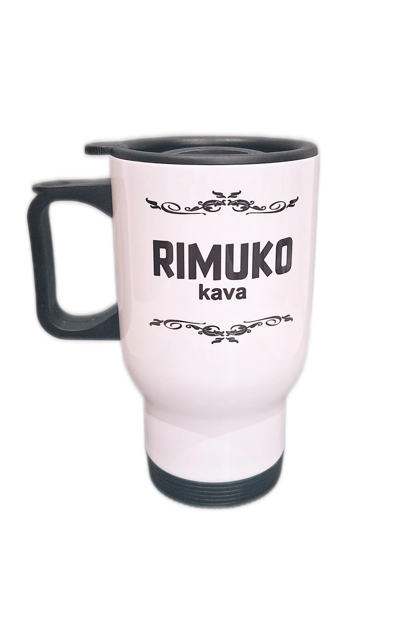 kavavardinis Kelioninis puodelis “Kava (su vardu)” - Image 1