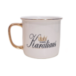 Porcelianinis puodelis “Namų karalius”