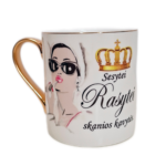 Porcelianinis puodelis "Sesei (skanios kavytės)"